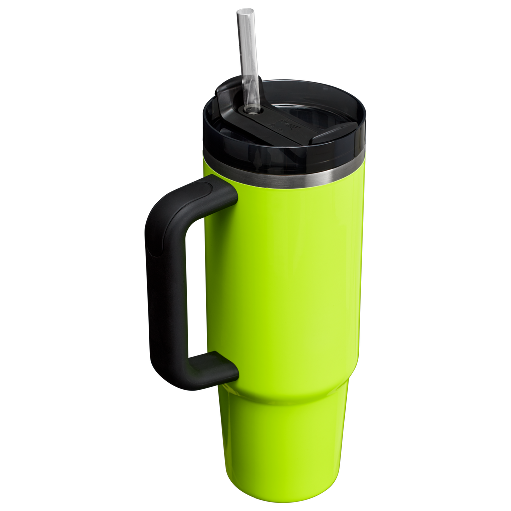 Car-Cup Friendly The Quencher H2.0 Flowstate Tumbler D051L - Double-Wall Vacuum Insulated Travel Tumbler with Straw Detail