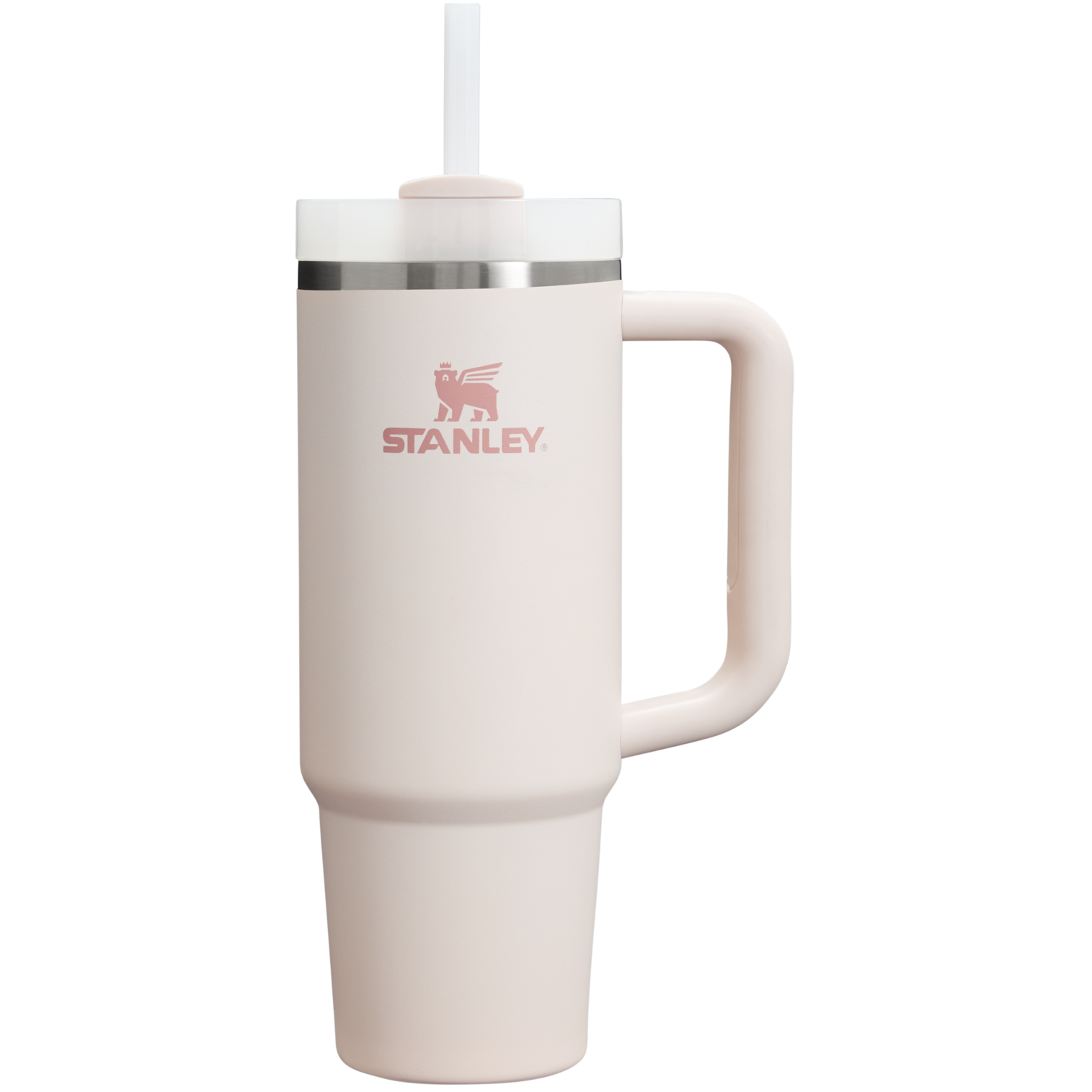 Car-Cup Friendly The Quencher H2.0 Flowstate Tumbler D051L - Double-Wall Vacuum Insulated Travel Tumbler with Straw - Rose Quartz 2.0