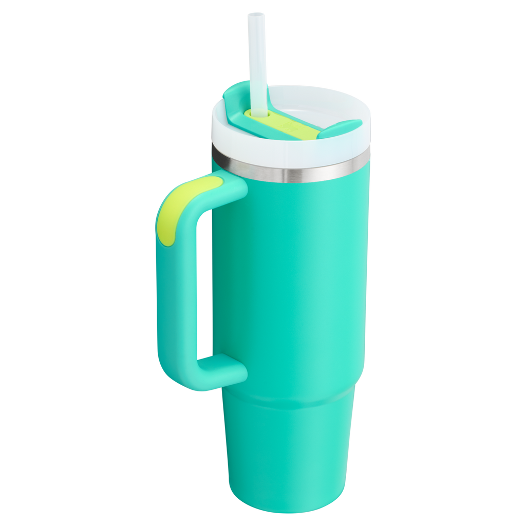 Large Capacity The Quencher H2.0 Flowstate Tumbler | Stanley Create D331C - FlowState 3-Position Lid Insulated Travel Mug Detail