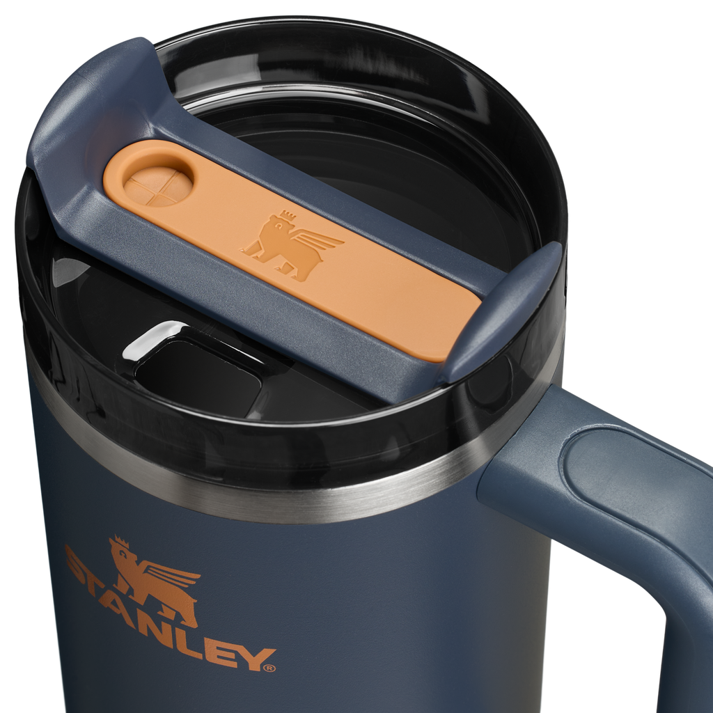 Car-Cup Friendly The Quencher H2.0 Flowstate Tumbler D051L - Double-Wall Vacuum Insulated Travel Tumbler with Straw Detail