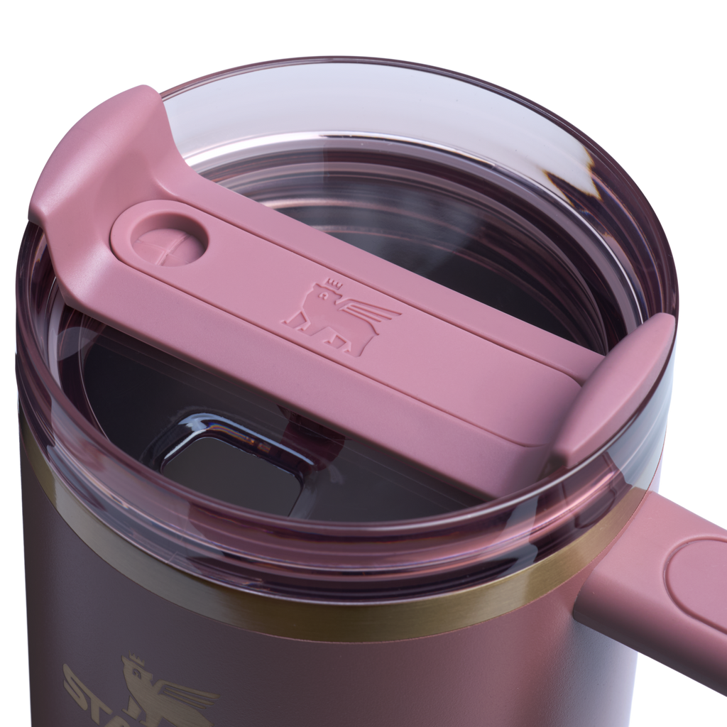 Insulated Travel The Quencher H2.0 Flowstate Tumbler D050X - Double-Wall Vacuum Insulated Travel Tumbler with Straw Detail