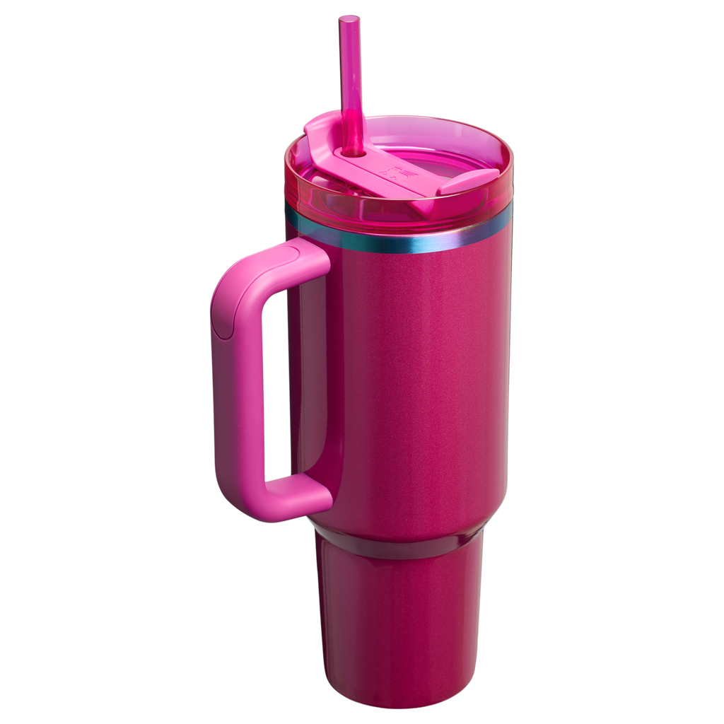 Insulated Travel The Quencher H2.0 Flowstate Tumbler D050X - Double-Wall Vacuum Insulated Travel Tumbler with Straw Detail