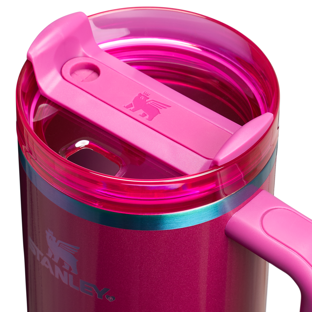 Insulated Travel The Quencher H2.0 Flowstate Tumbler D050X - Double-Wall Vacuum Insulated Travel Tumbler with Straw Detail