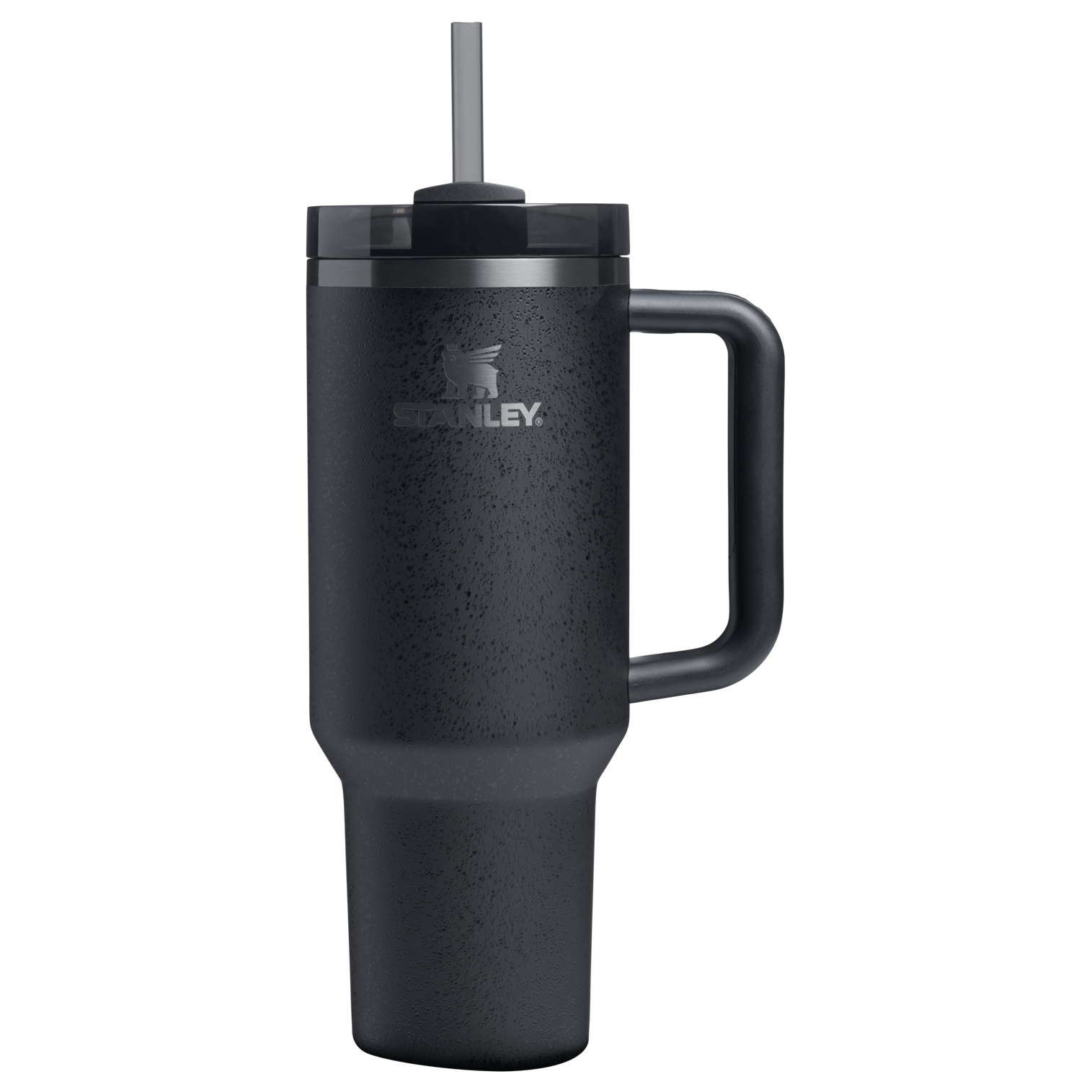 Insulated Travel The Quencher H2.0 Flowstate Tumbler  | Stanley Create D332L - Double-Wall Vacuum Insulated Travel Tumbler with Straw Detail