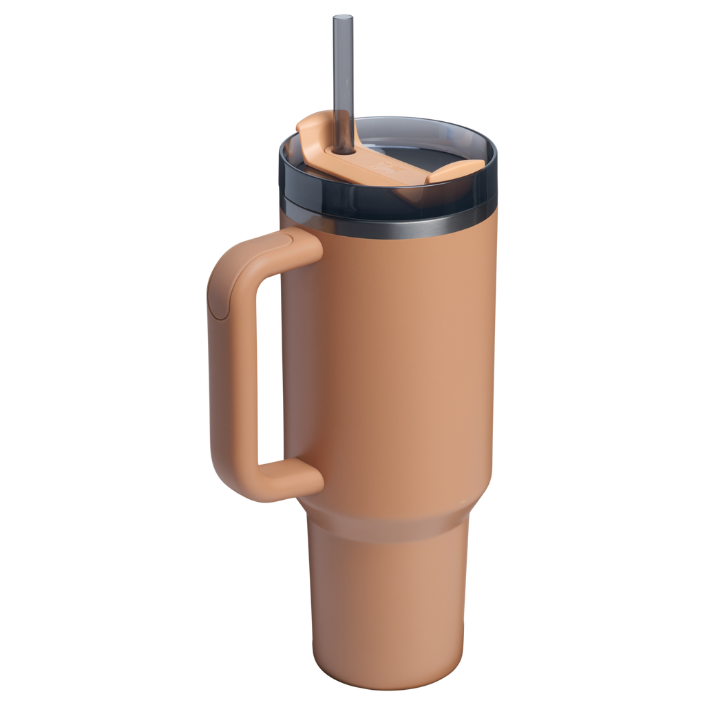 Car-Cup Friendly The Quencher H2.0 Flowstate Tumbler D051L - Double-Wall Vacuum Insulated Travel Tumbler with Straw Detail