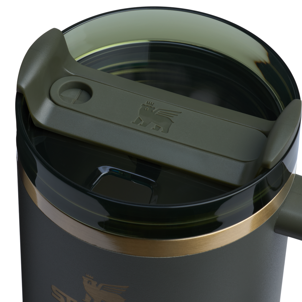 Insulated Travel The Quencher H2.0 Flowstate Tumbler D050X - Double-Wall Vacuum Insulated Travel Tumbler with Straw Detail