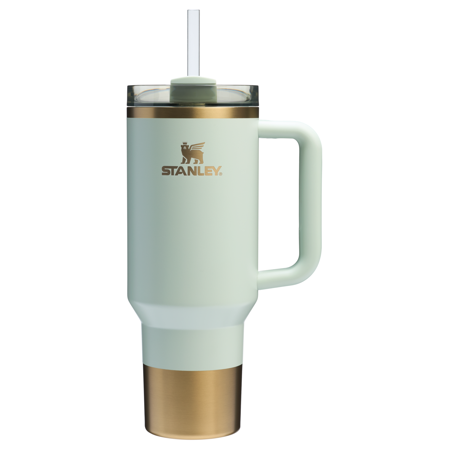 Insulated Travel The Quencher H2.0 Flowstate Tumbler  | Stanley Create D332L - Double-Wall Vacuum Insulated Travel Tumbler with Straw Detail