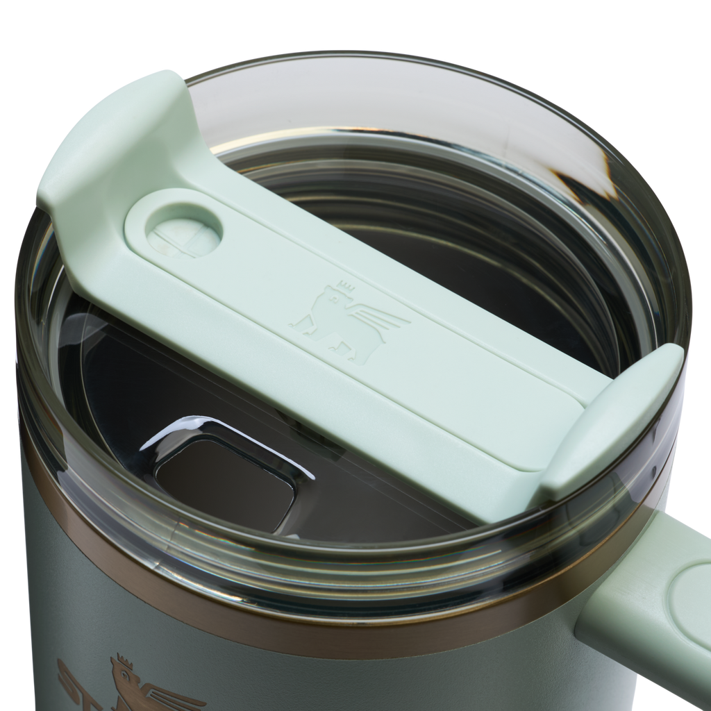 Insulated Travel The Quencher H2.0 Flowstate Tumbler D050X - Double-Wall Vacuum Insulated Travel Tumbler with Straw Detail