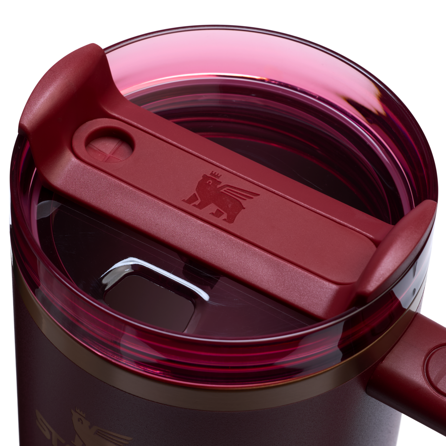 Insulated Travel The Quencher H2.0 Flowstate Tumbler  | Stanley Create D332L - Double-Wall Vacuum Insulated Travel Tumbler with Straw Detail