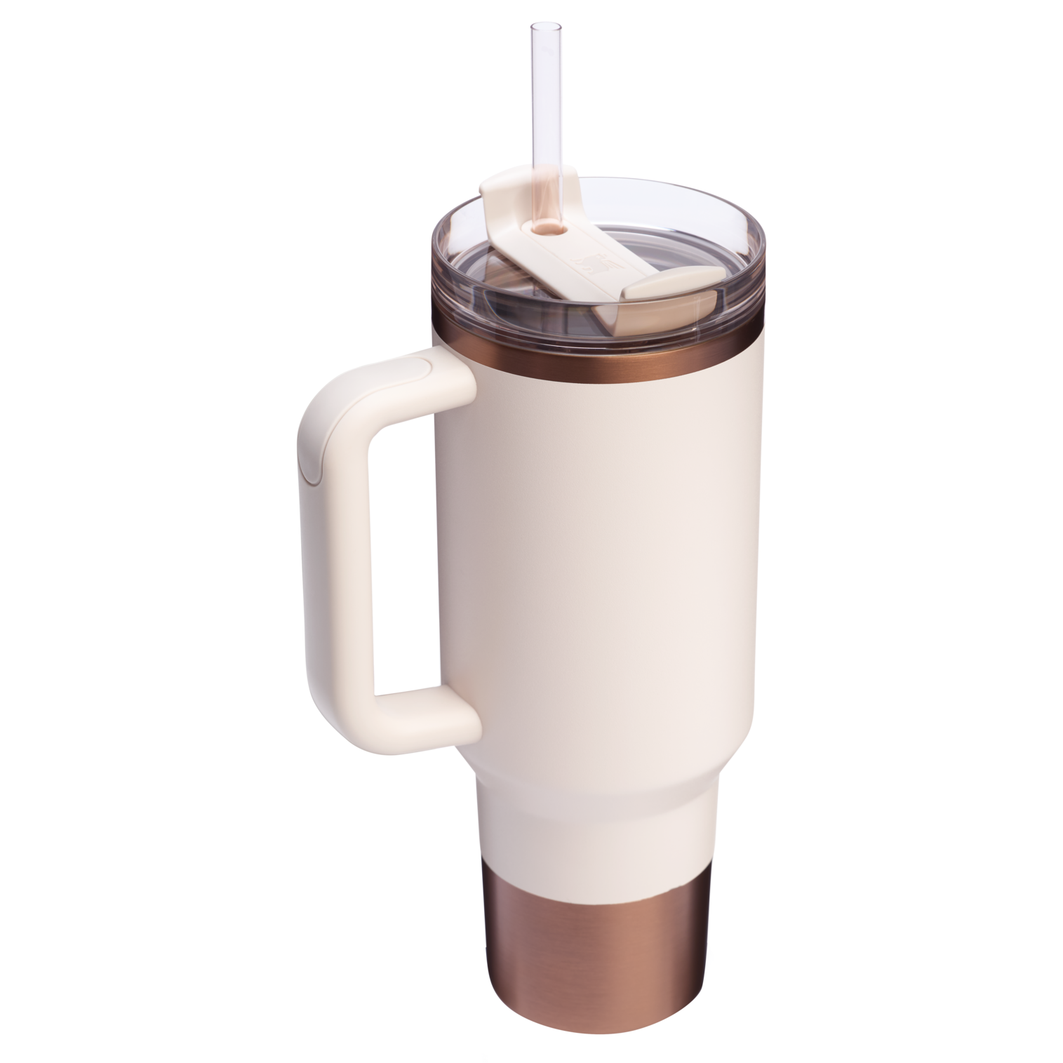 Insulated Travel The Quencher H2.0 Flowstate Tumbler  | Stanley Create D332L - Double-Wall Vacuum Insulated Travel Tumbler with Straw Detail