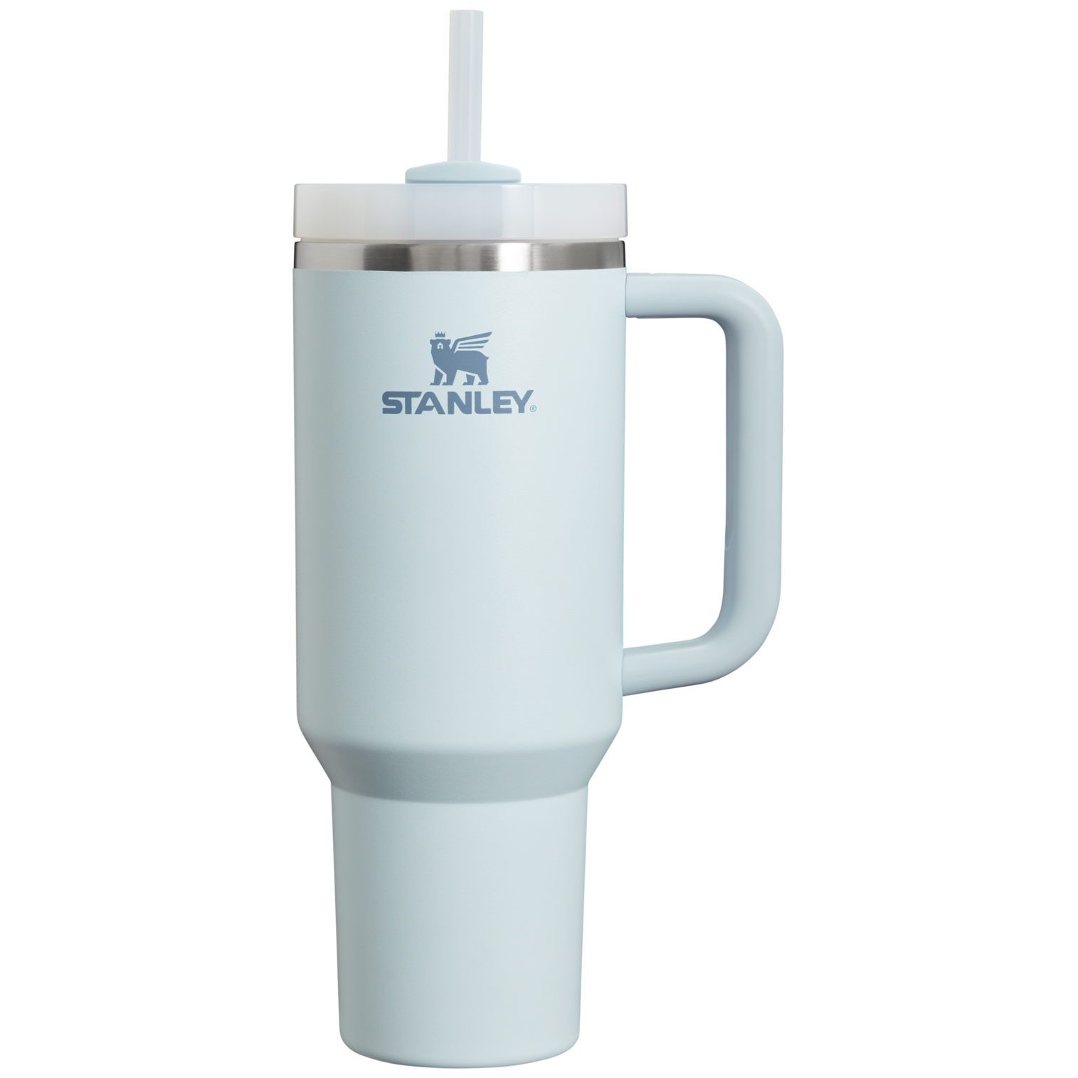 Insulated Travel The Quencher H2.0 Flowstate Tumbler  | Stanley Create D332L - Double-Wall Vacuum Insulated Travel Tumbler with Straw Detail