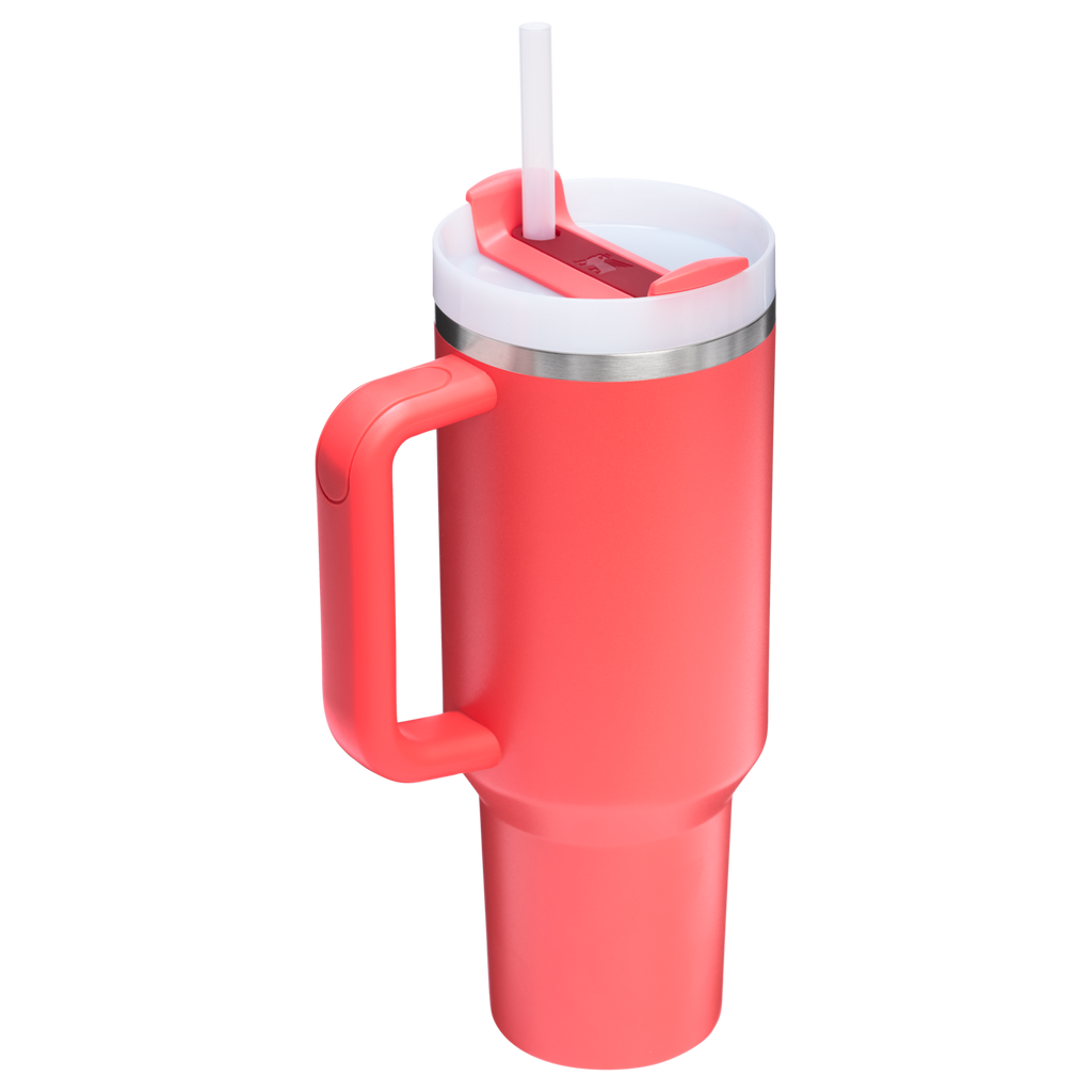 Insulated Travel The Quencher H2.0 Flowstate Tumbler D050X - Double-Wall Vacuum Insulated Travel Tumbler with Straw Detail