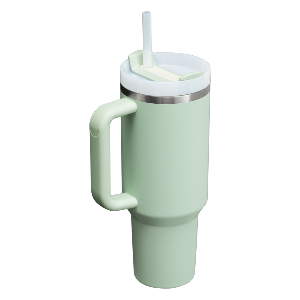 Insulated Travel The Quencher H2.0 Flowstate Tumbler D050X - Double-Wall Vacuum Insulated Travel Tumbler with Straw Detail