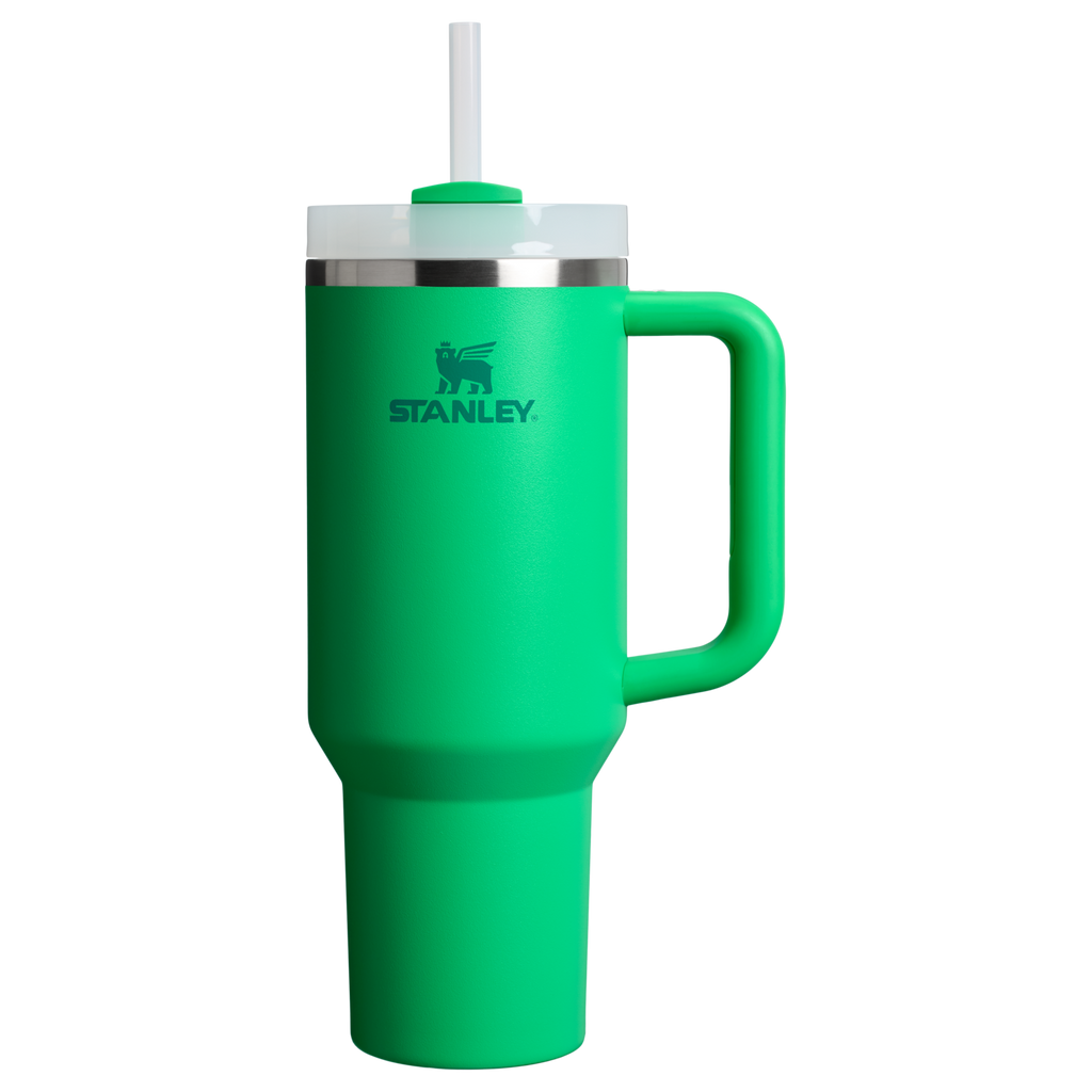 Insulated Travel The Quencher H2.0 Flowstate Tumbler D050X - Double-Wall Vacuum Insulated Travel Tumbler with Straw - Meadow