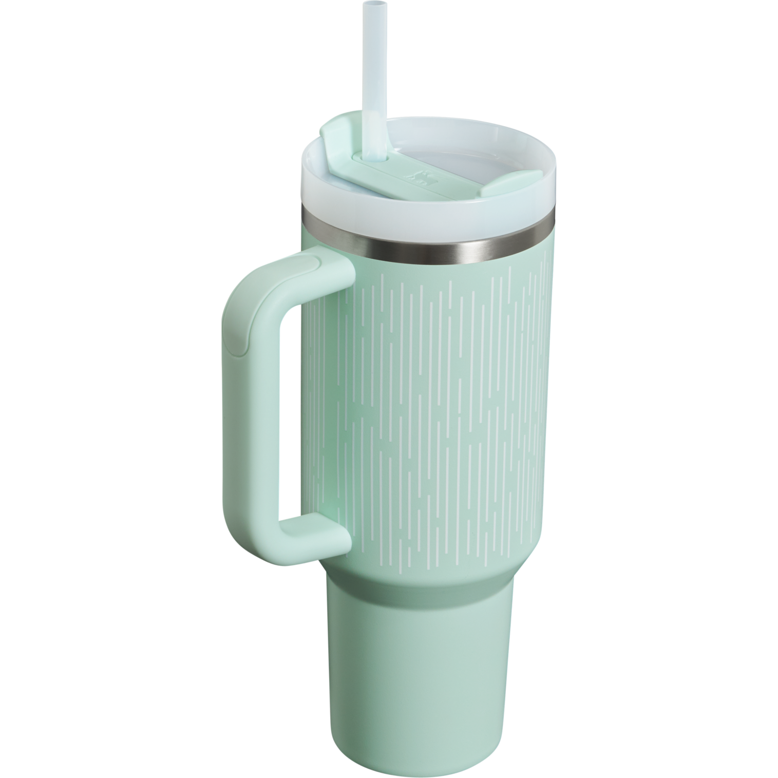 Insulated Travel The Quencher H2.0 Flowstate Tumbler D050X - Double-Wall Vacuum Insulated Travel Tumbler with Straw Detail