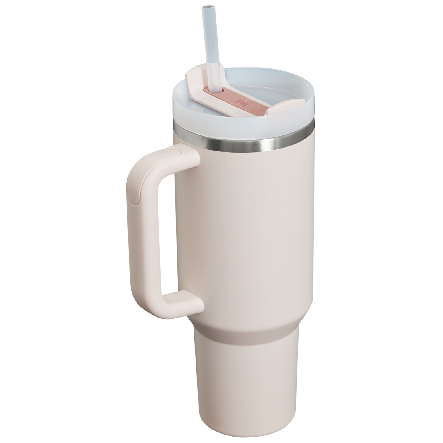 Insulated Travel The Quencher H2.0 Flowstate Tumbler  | Stanley Create D332L - Double-Wall Vacuum Insulated Travel Tumbler with Straw Detail
