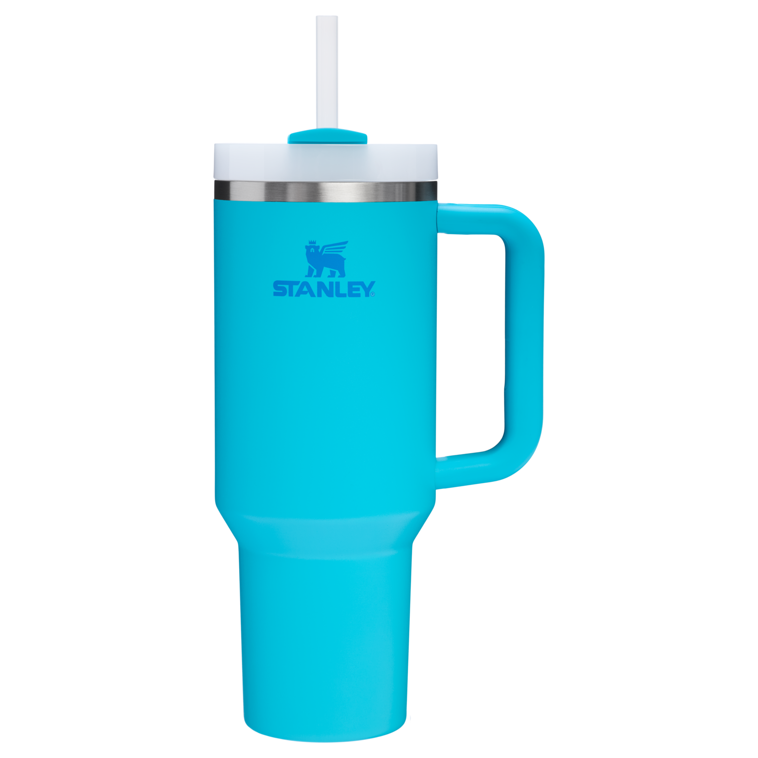 Insulated Travel The Quencher H2.0 Flowstate Tumbler  | Stanley Create D332L - Double-Wall Vacuum Insulated Travel Tumbler with Straw Detail