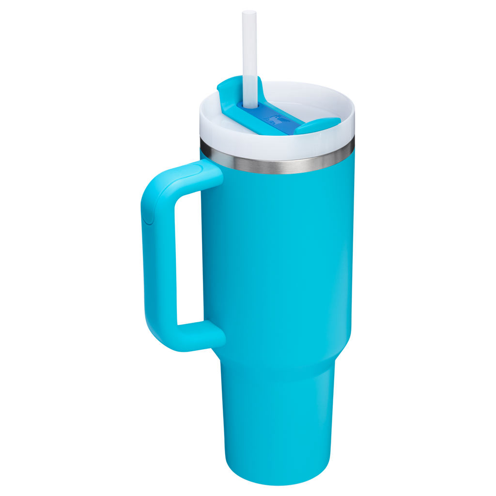 Insulated Travel The Quencher H2.0 Flowstate Tumbler D050X - Double-Wall Vacuum Insulated Travel Tumbler with Straw Detail