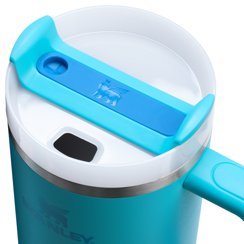 Insulated Travel The Quencher H2.0 Flowstate Tumbler D050X - Double-Wall Vacuum Insulated Travel Tumbler with Straw Detail