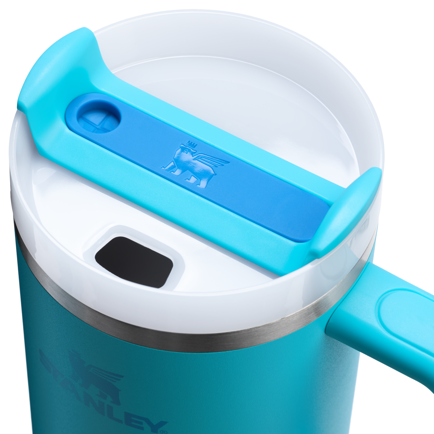 Insulated Travel The Quencher H2.0 Flowstate Tumbler D050X - Double-Wall Vacuum Insulated Travel Tumbler with Straw Detail