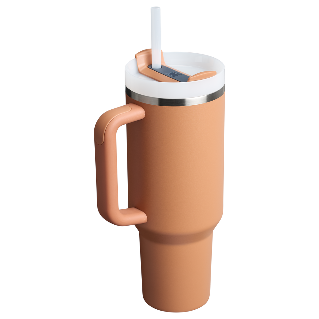 Insulated Travel The Quencher H2.0 Flowstate Tumbler D050X - Double-Wall Vacuum Insulated Travel Tumbler with Straw Detail