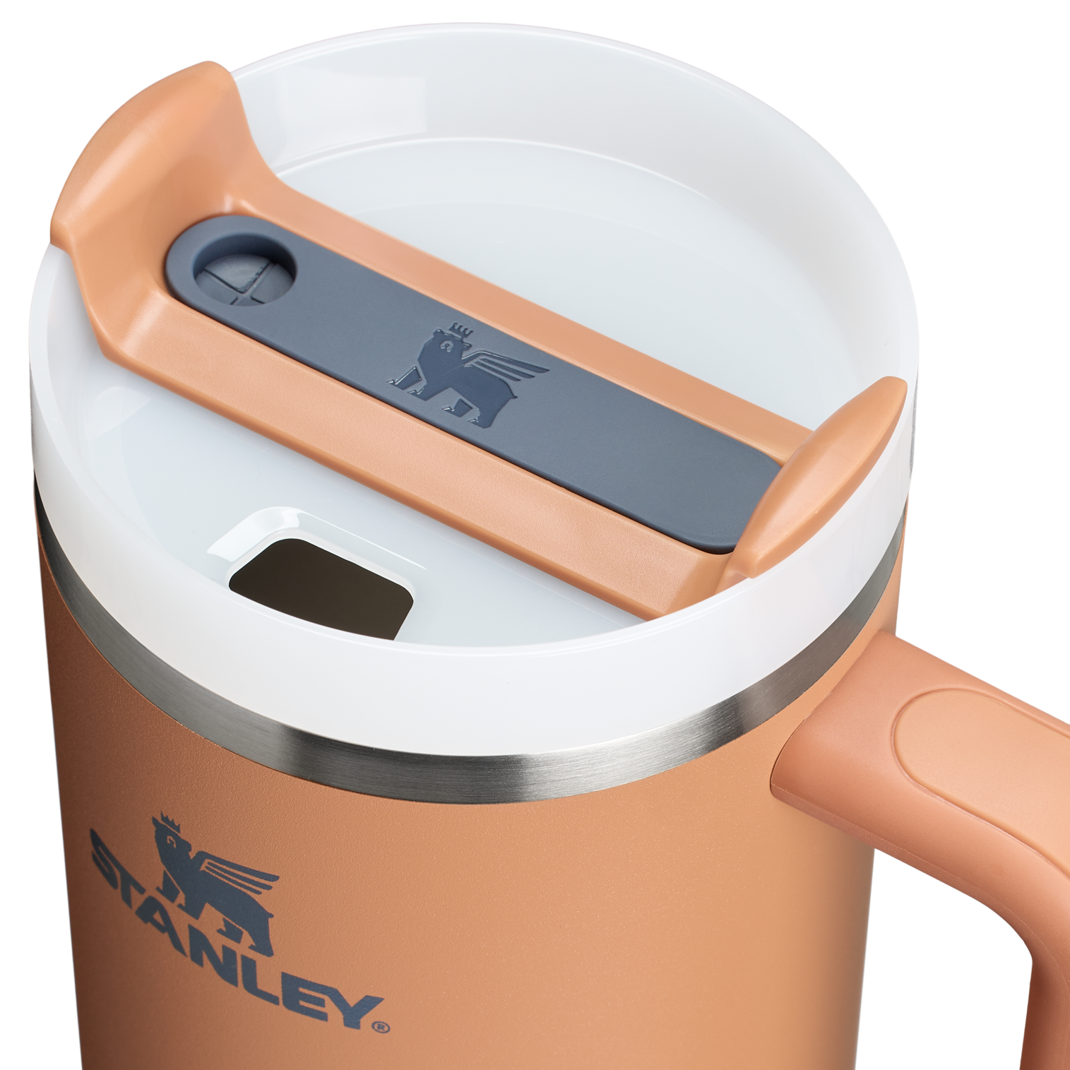 Insulated Travel The Quencher H2.0 Flowstate Tumbler D050X - Double-Wall Vacuum Insulated Travel Tumbler with Straw Detail