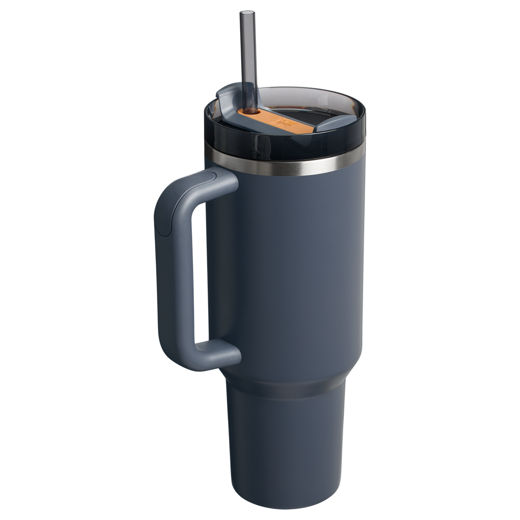 Insulated Travel The Quencher H2.0 Flowstate Tumbler D050X - Double-Wall Vacuum Insulated Travel Tumbler with Straw Detail