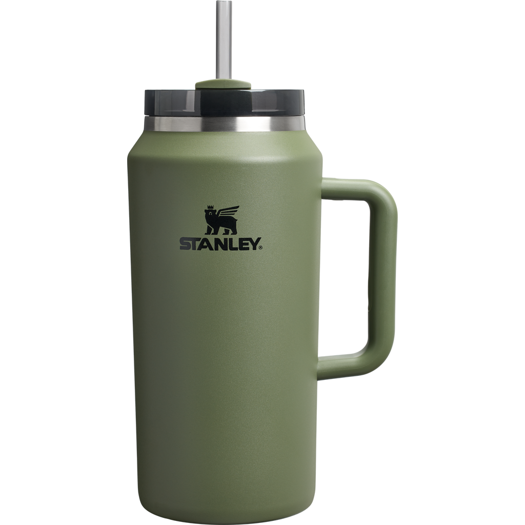 Large Capacity The Quencher H2.0 Flowstate Tumbler D033Q - 40oz Large Capacity Car-Cup Friendly Quencher - Dried Pine