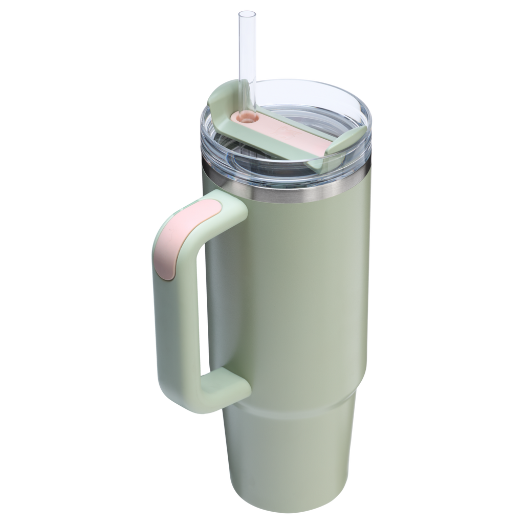 Large Capacity The Quencher H2.0 Flowstate Tumbler | Stanley Create D331C - FlowState 3-Position Lid Insulated Travel Mug Detail