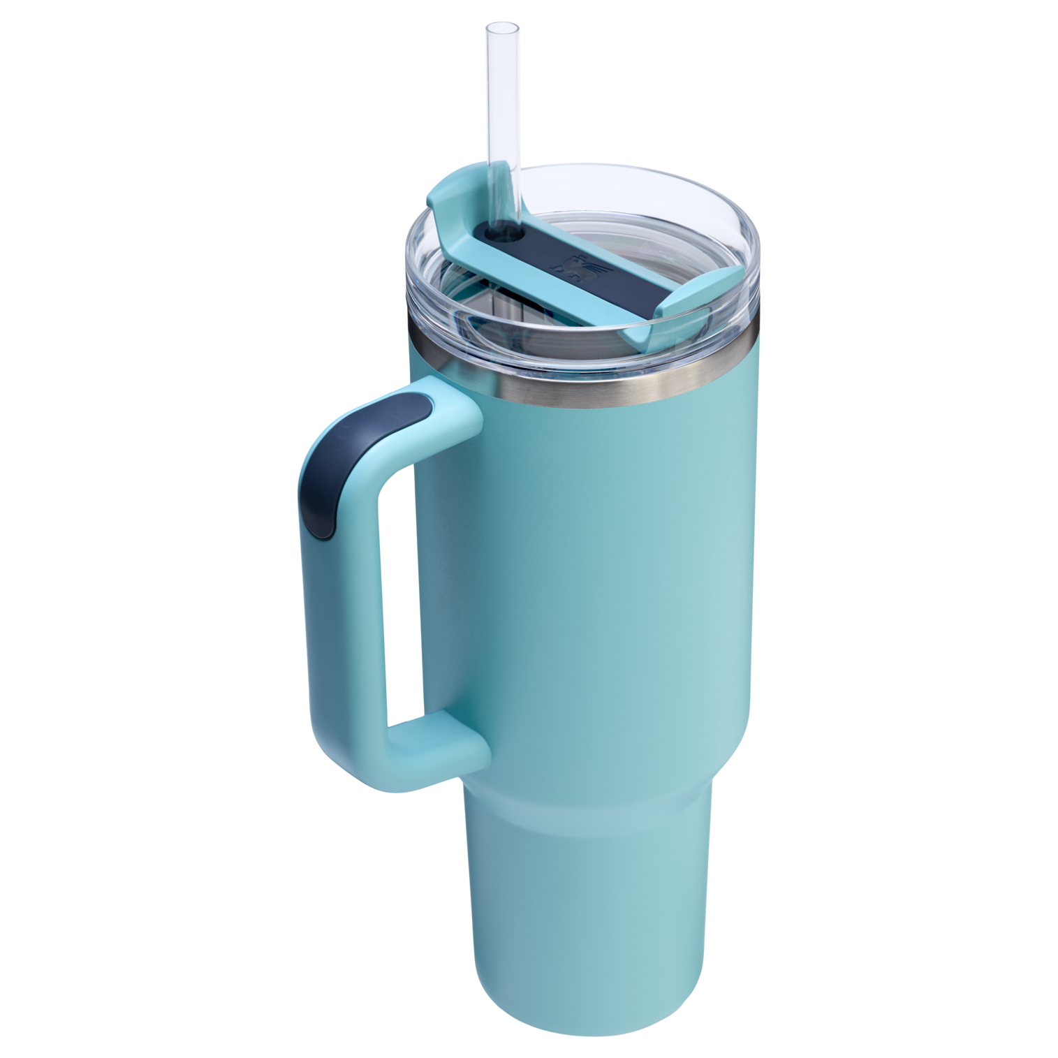 Insulated Travel The Quencher H2.0 Flowstate Tumbler  | Stanley Create D332L - Double-Wall Vacuum Insulated Travel Tumbler with Straw Detail