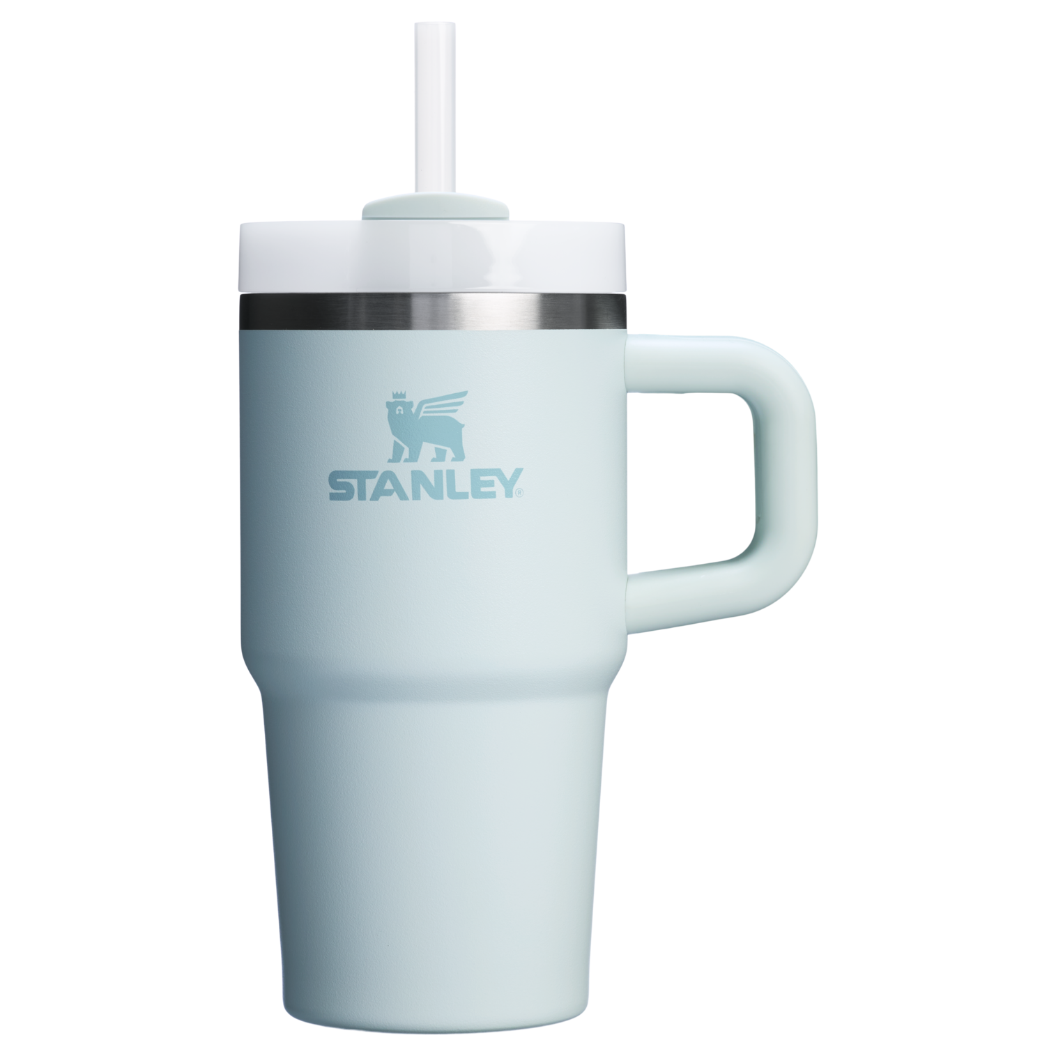 Large Capacity The Quencher H2.O Flowstate Tumbler | Stanley Create D274S - 40oz Large Capacity Car-Cup Friendly Quencher - Frost