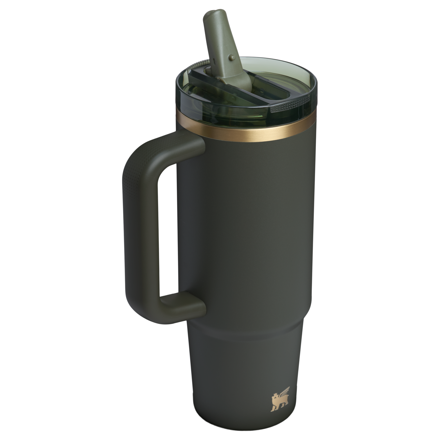 Car-Cup Friendly The Quencher H2.0 Flowstate Tumbler D051L - Double-Wall Vacuum Insulated Travel Tumbler with Straw Detail