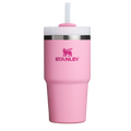 Double-Wall Vacuum The Quencher H2.0 Flowstate Tumbler | Stanley Create D330L - Double-Wall Vacuum Insulated Travel Tumbler with Straw - Rose Quartz 2.0