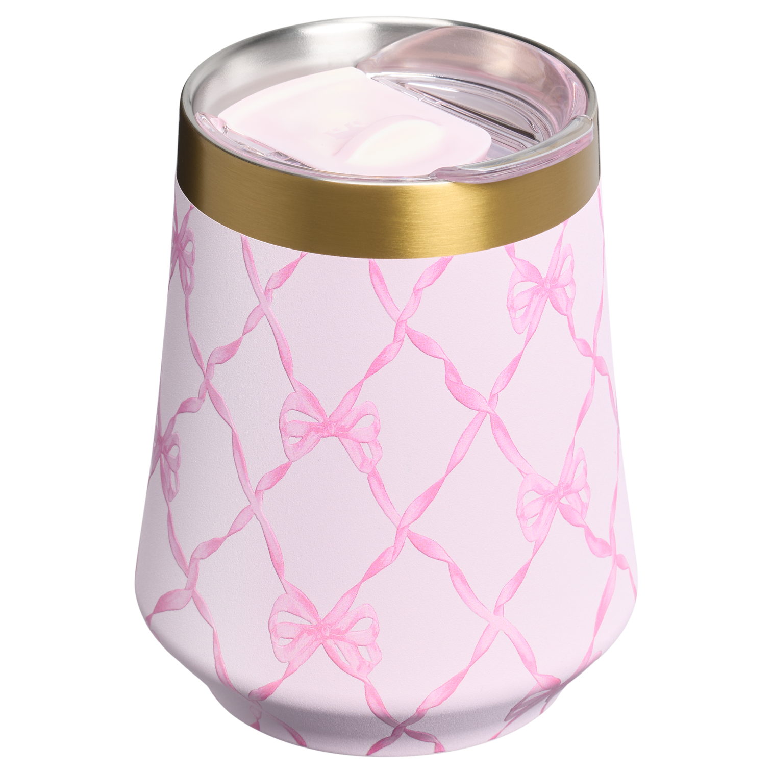 Flavor-Preserving Stanley 1913 x LoveShackFancy Holiday Reserve Wine Tumbler D204X - Shatterproof Flavor-Preserving Cocktail Tumbler with Lid Detail