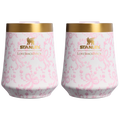 Shatterproof Luxury Stanley 1913 x LoveShackFancy Holiday The Reserve Wine Tumbler Set | 2-pack D205C - Premium Insulated Egg-Shaped Wine Glass for Outdoors - Coquette Bow Chantilly