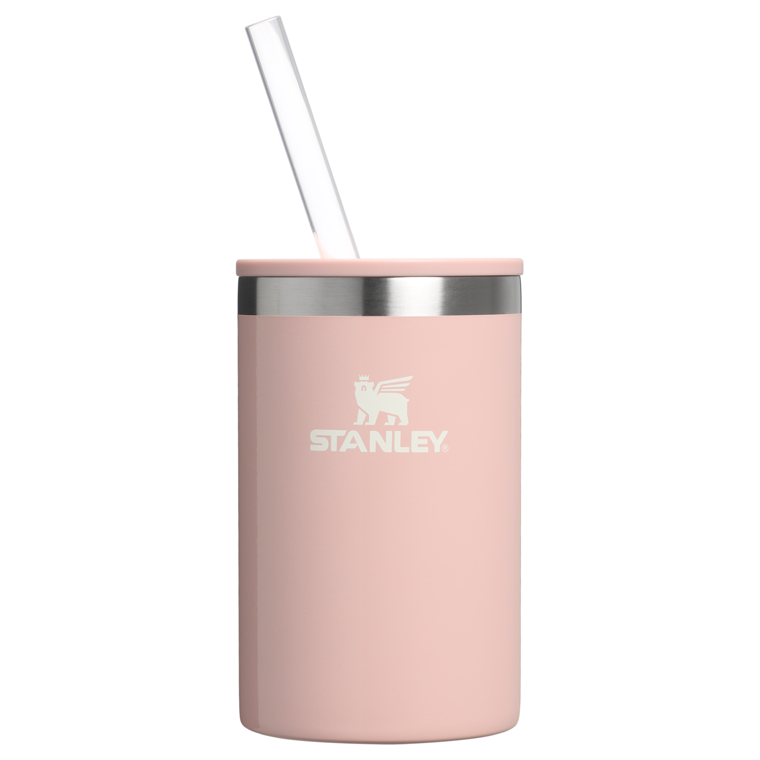 Ice-Retention The Everyday Can Cooler Cup | Stanley Create D313H - Leak-Proof Insulated Mini Cooler Bag for Lunch - Peach Whip Gloss