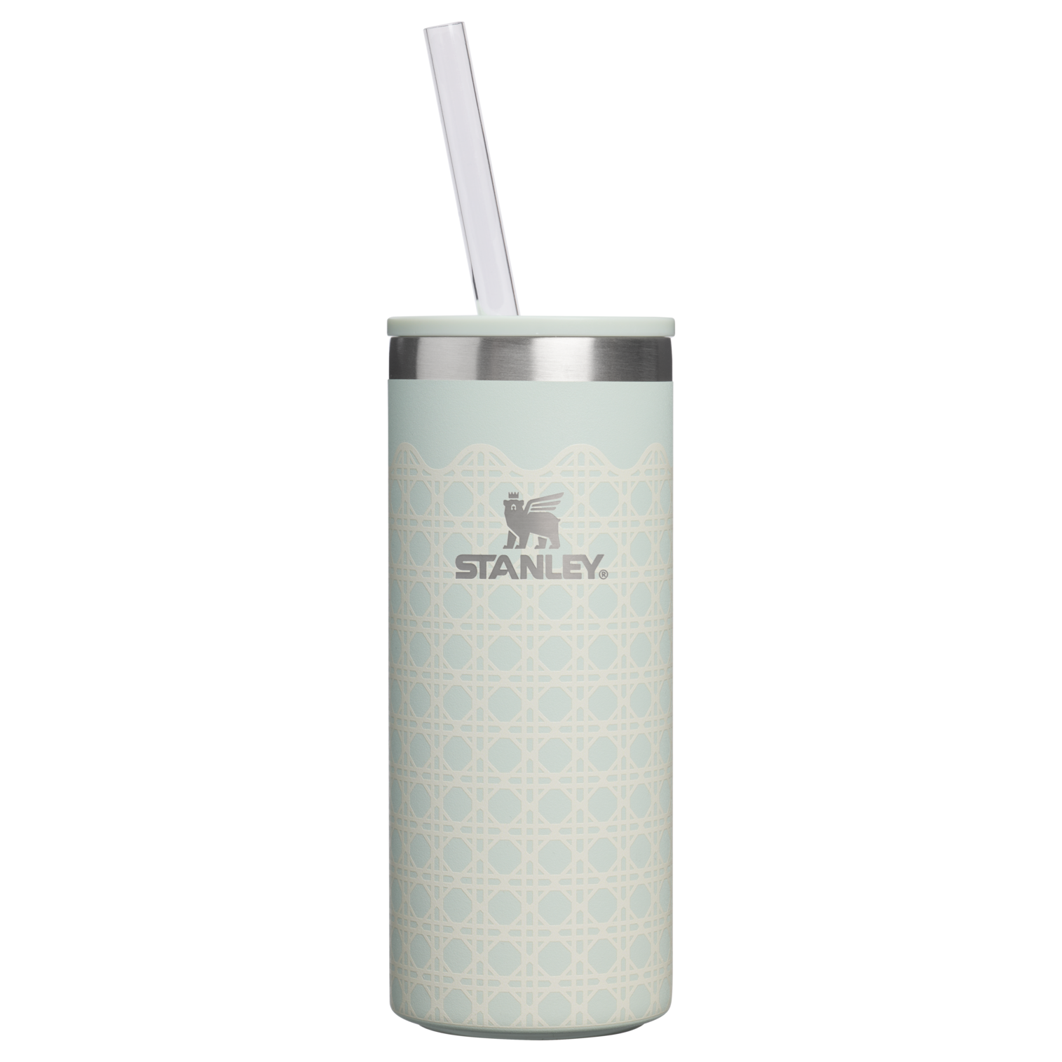 Portable Mini The Everyday Slim Can Cooler Cup D350R - Compact All-Weather Soft-Sided Cooler Backpack - Mist Rattan