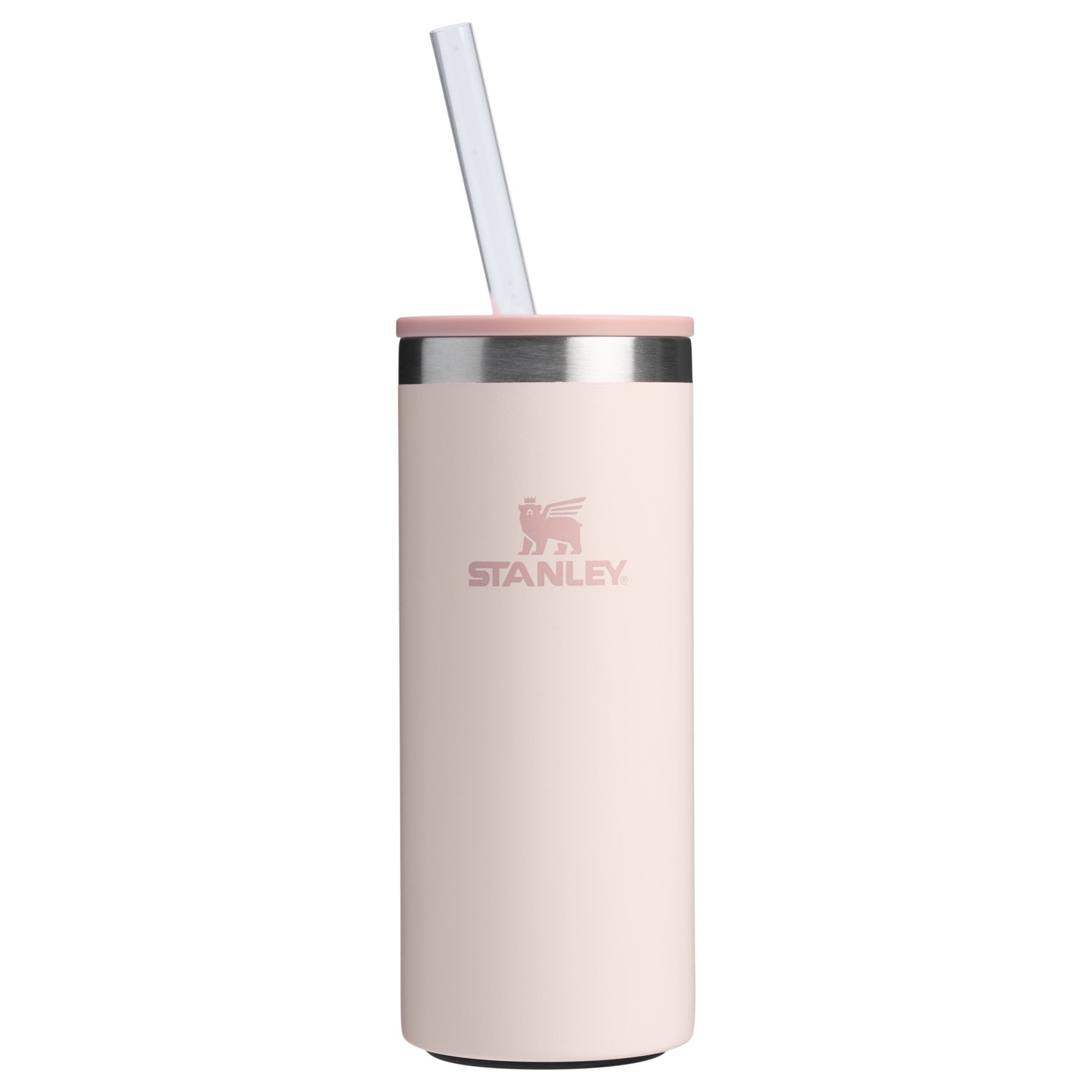 Ice-Retention The Everyday Slim Can Cooler Cup | Stanley Create D300G - Heavy-Duty Ice-Retention Food & Beverage Carrier - Rose Quartz