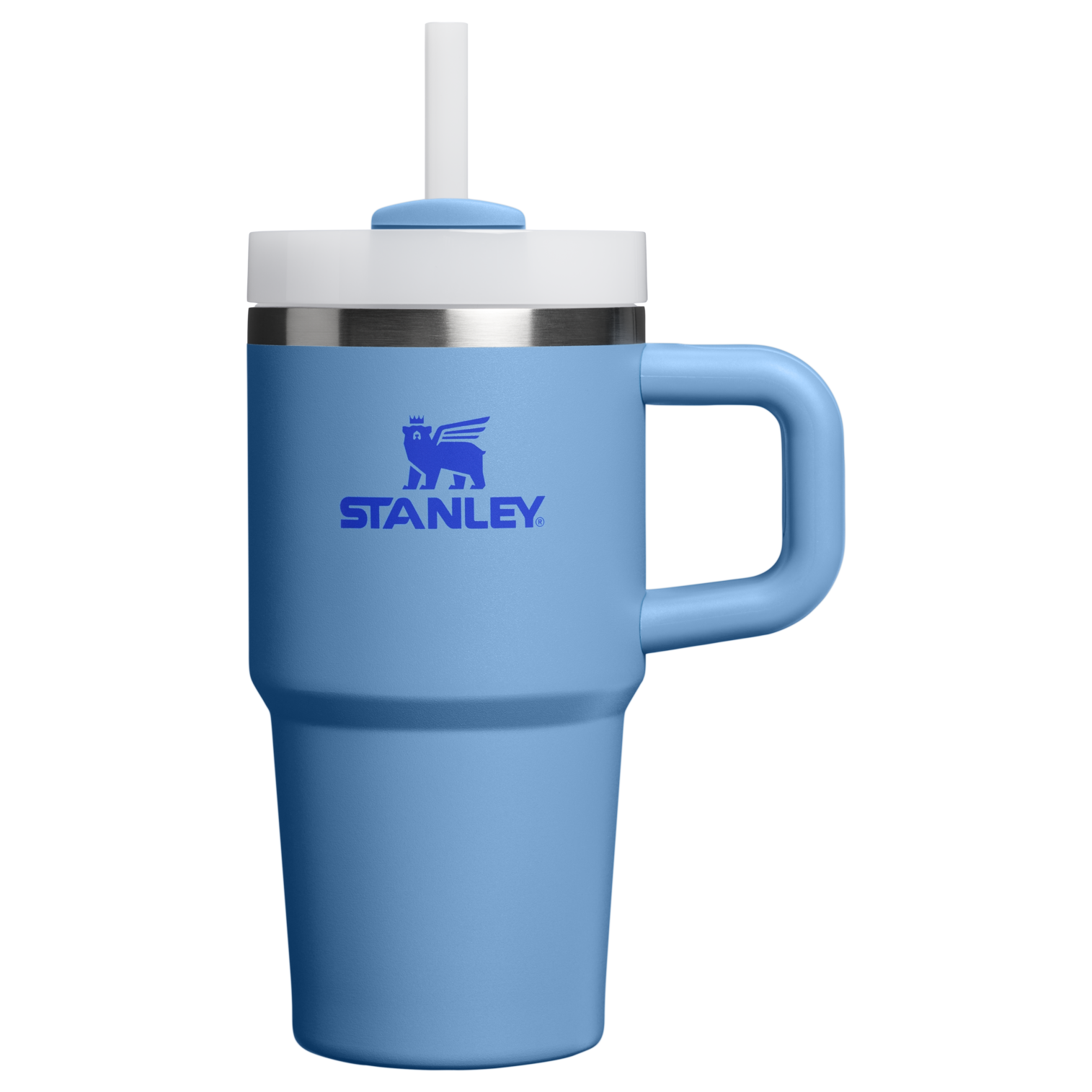 Large Capacity The Quencher H2.O Flowstate Tumbler | Stanley Create D274S - 40oz Large Capacity Car-Cup Friendly Quencher - Blue Sky
