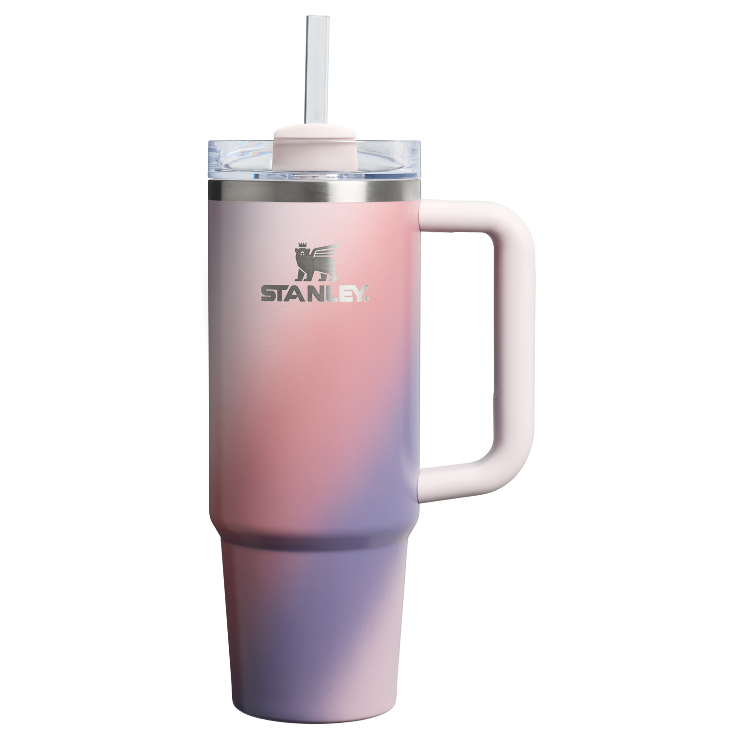 Car-Cup Friendly The Quencher H2.0 Flowstate Tumbler D051L - Double-Wall Vacuum Insulated Travel Tumbler with Straw - Dawn Spiral