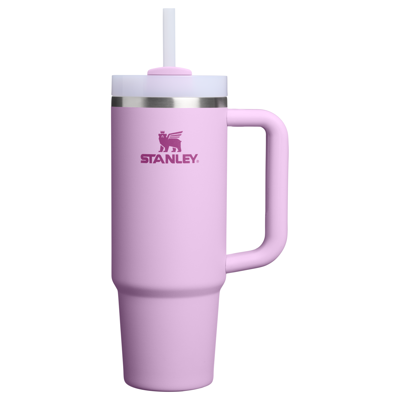 Large Capacity The Quencher H2.0 Flowstate Tumbler | Stanley Create D331C - FlowState 3-Position Lid Insulated Travel Mug - Soft Orchid