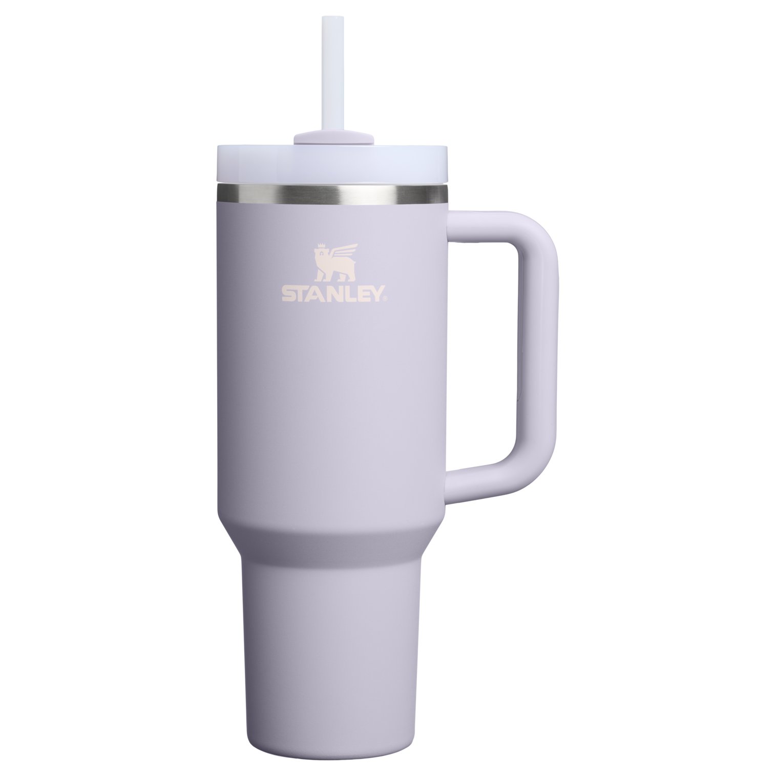 Insulated Travel The Quencher H2.0 Flowstate Tumbler D050X - Double-Wall Vacuum Insulated Travel Tumbler with Straw - Purple Dust