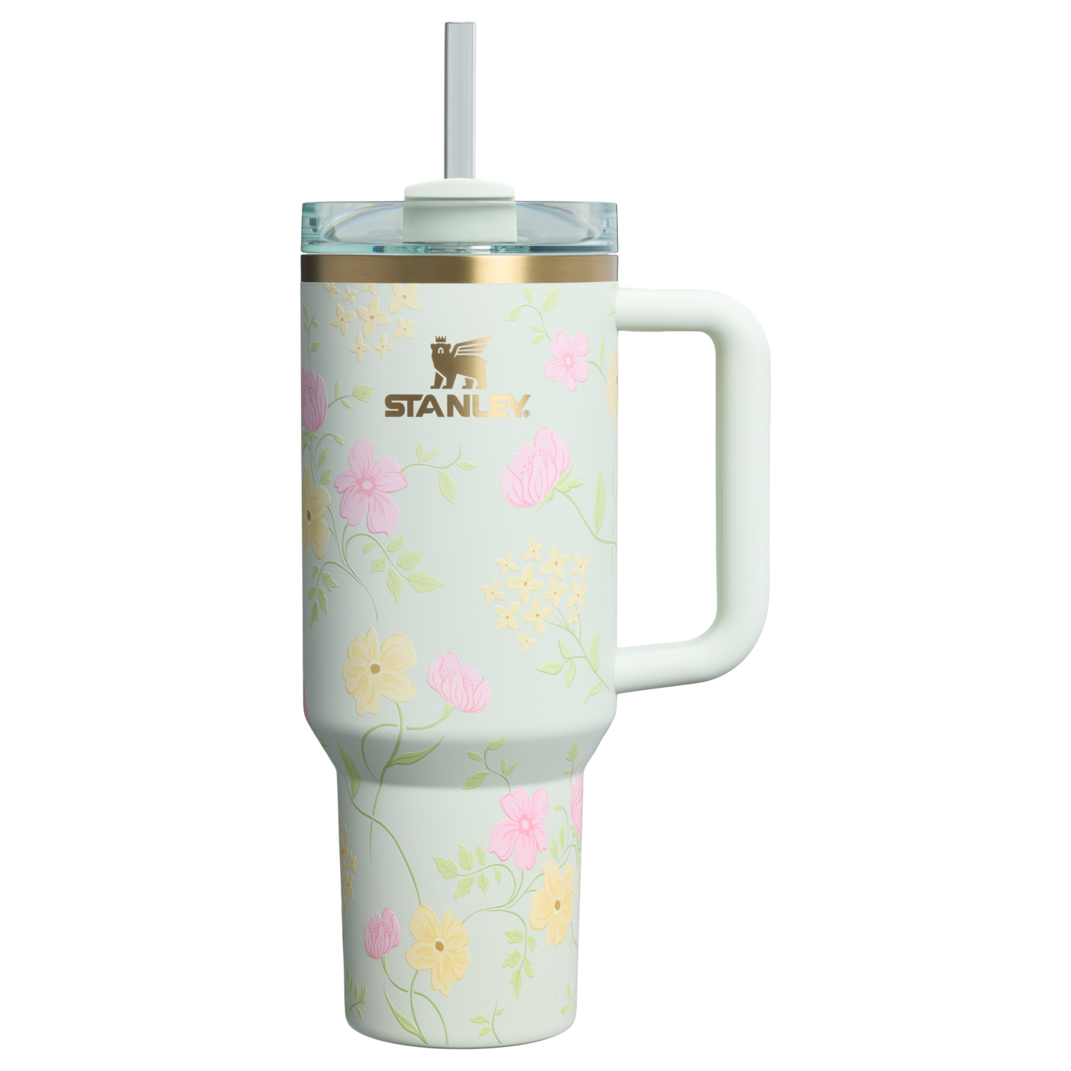 Double-Wall Vacuum The Easter Quencher H2.0 Flowstate Tumbler D256K - FlowState 3-Position Lid Insulated Travel Mug - Spring Blossoms