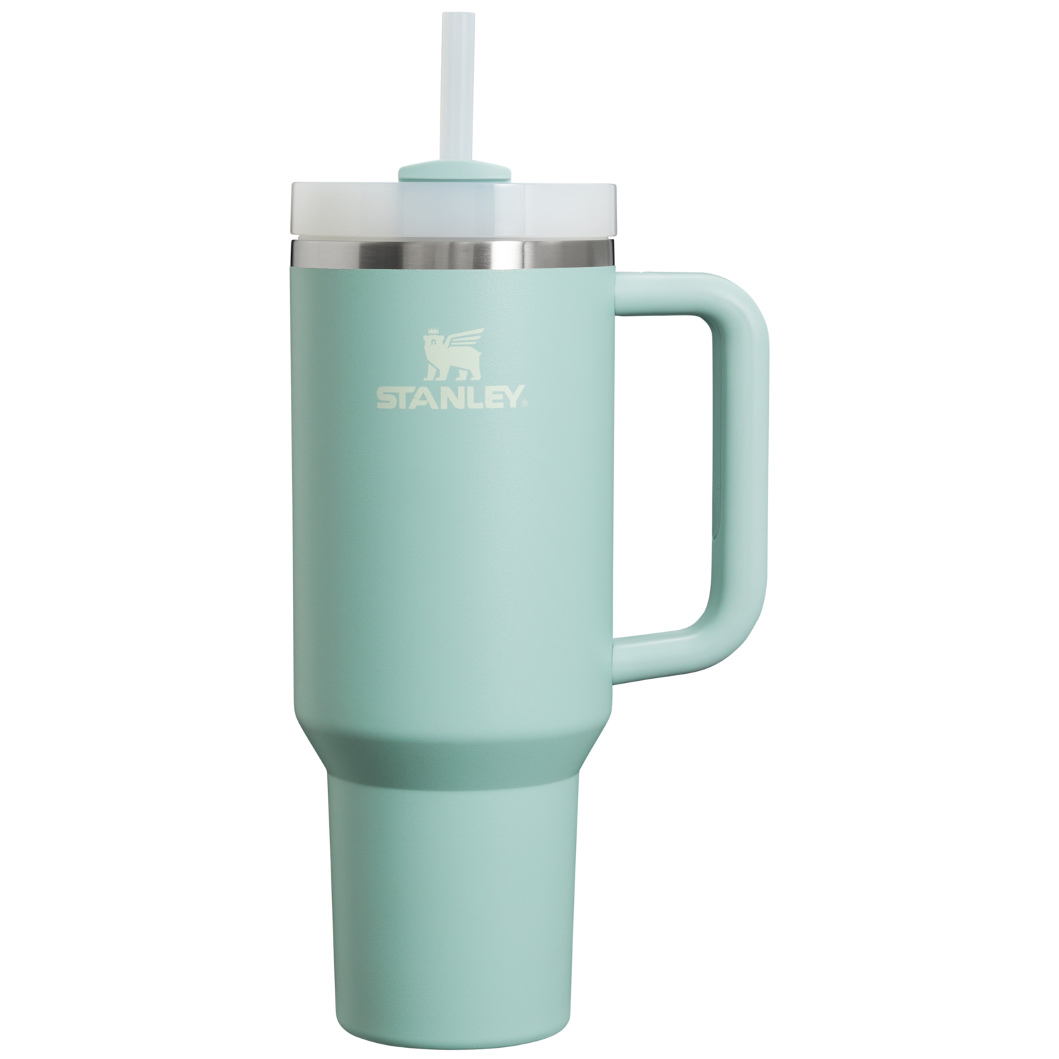 Insulated Travel The Quencher H2.0 Flowstate Tumbler  | Stanley Create D332L - Double-Wall Vacuum Insulated Travel Tumbler with Straw Detail