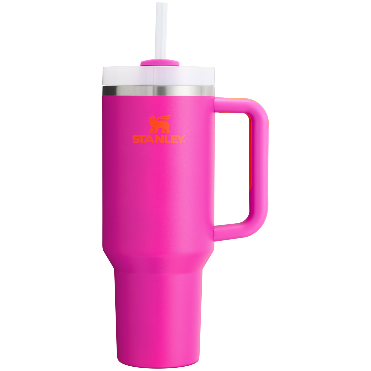 Insulated Travel The Quencher H2.0 Flowstate Tumbler  | Stanley Create D332L - Double-Wall Vacuum Insulated Travel Tumbler with Straw Detail