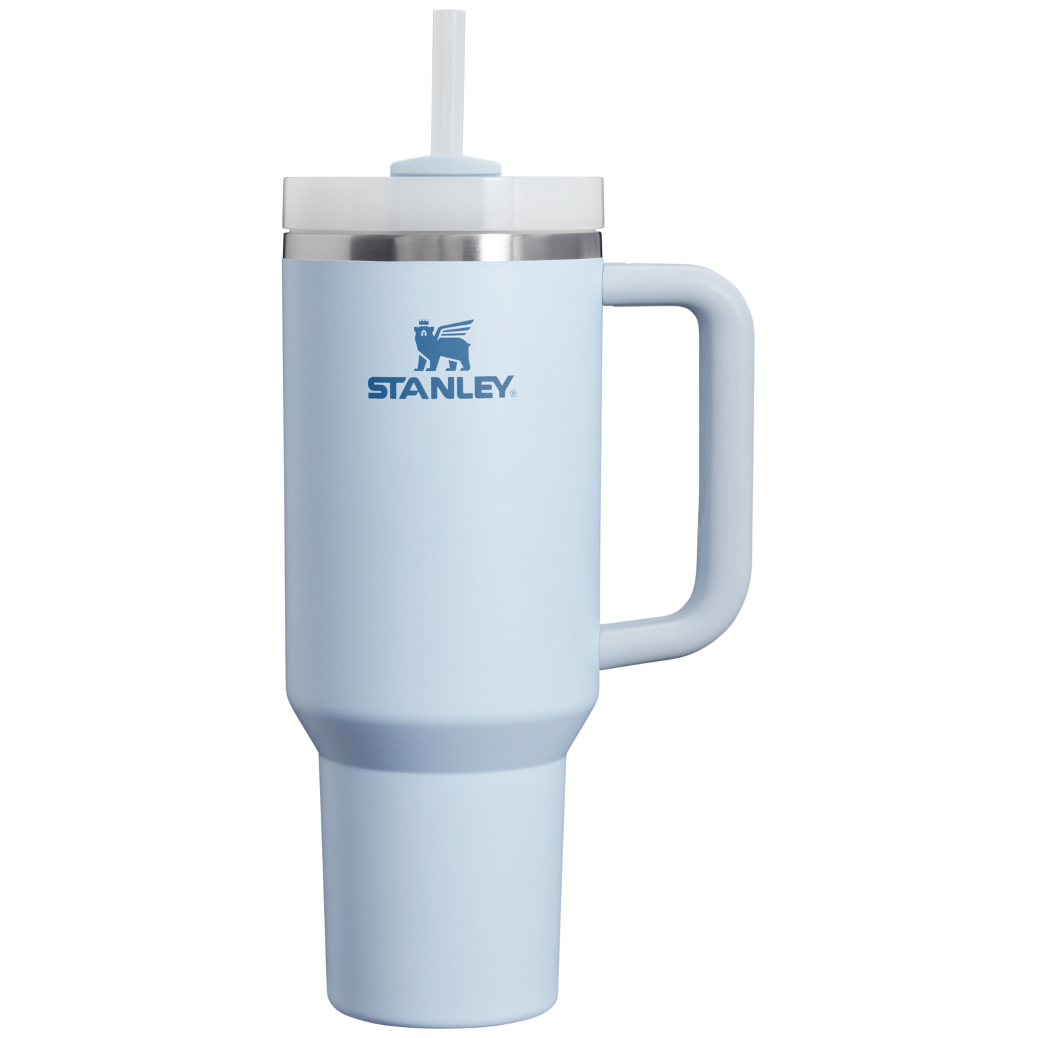 Insulated Travel The Quencher H2.0 Flowstate Tumbler  | Stanley Create D332L - Double-Wall Vacuum Insulated Travel Tumbler with Straw Detail