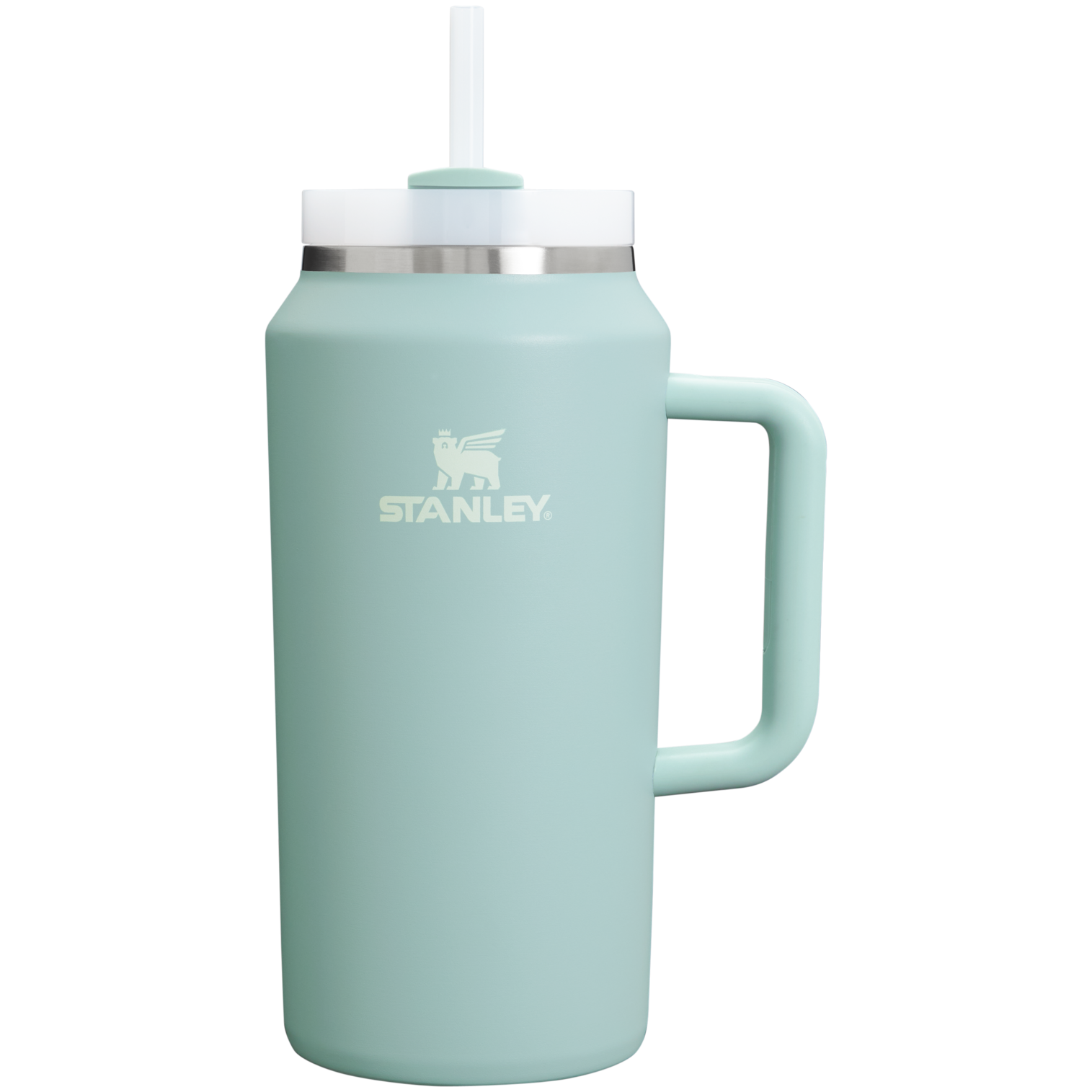 Large Capacity The Quencher H2.0 Flowstate Tumbler D365U - 40oz Large Capacity Car-Cup Friendly Quencher - Seafoam