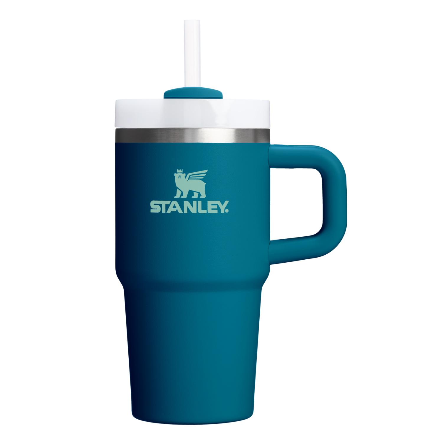 Large Capacity The Quencher H2.O Flowstate Tumbler | Stanley Create D274S - 40oz Large Capacity Car-Cup Friendly Quencher - Coastal Teal