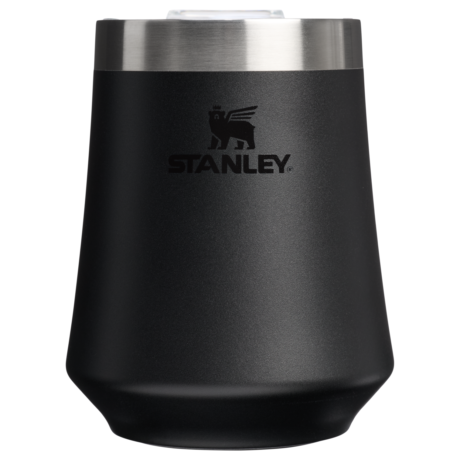 Shatterproof Luxury The Reserve Wine Tumbler | Stanley Create D302P - Reserve Collection Stainless Steel Whiskey Cup - Black 2.0
