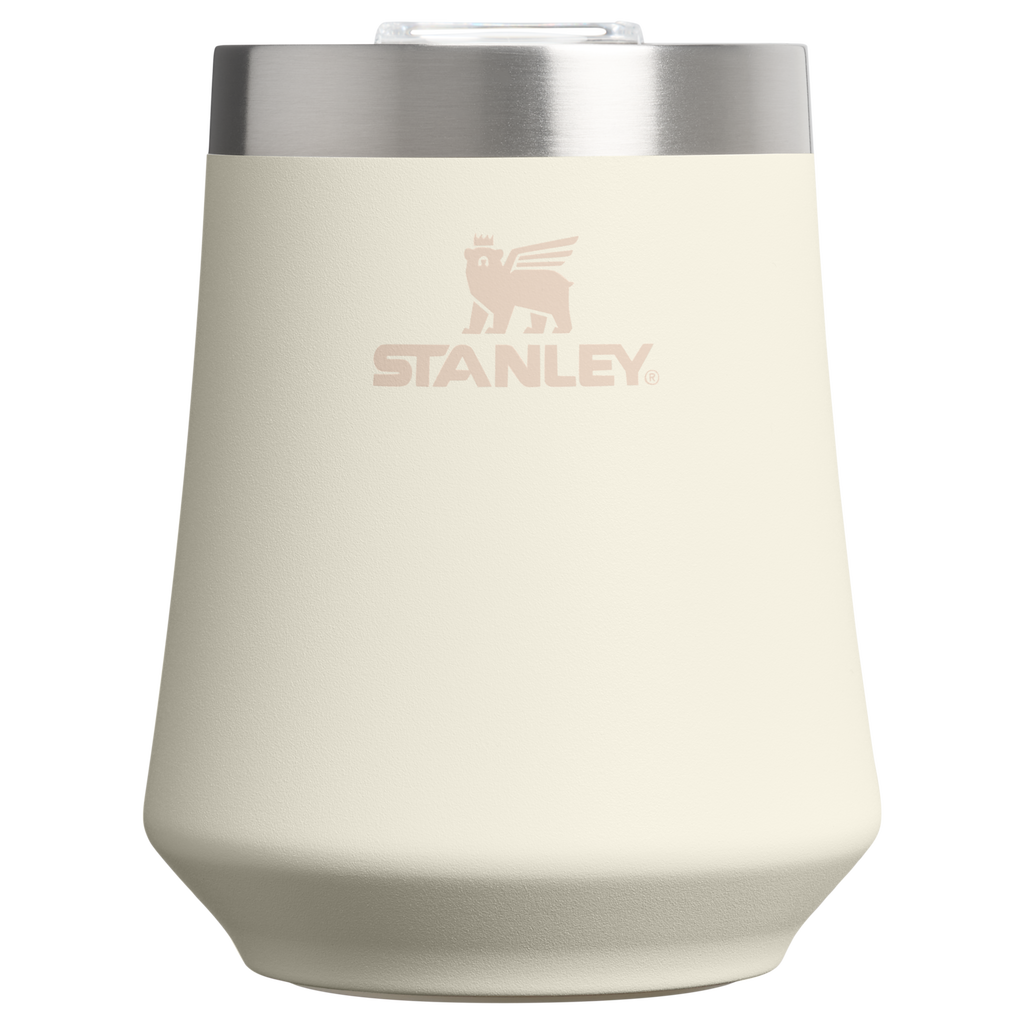 Shatterproof Luxury The Reserve Wine Tumbler | Stanley Create D302P - Reserve Collection Stainless Steel Whiskey Cup - Cream
